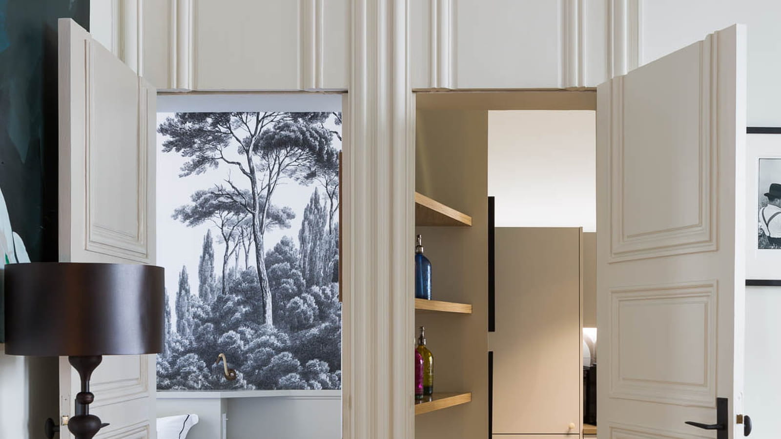 Boiseries tranchées 