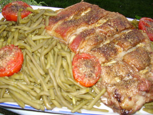 Poitrine d'agneau rôtie façon méchoui