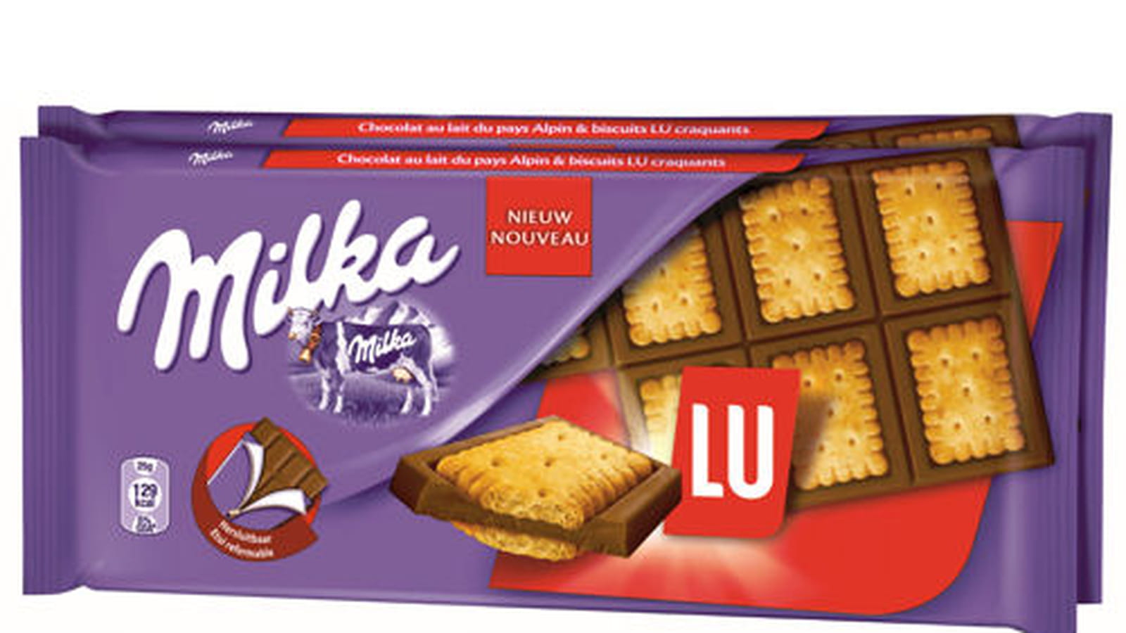 Tablette Milka Lu