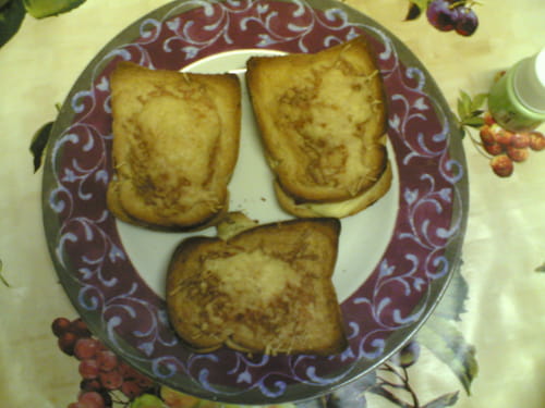 Croque-monsieur au bacon