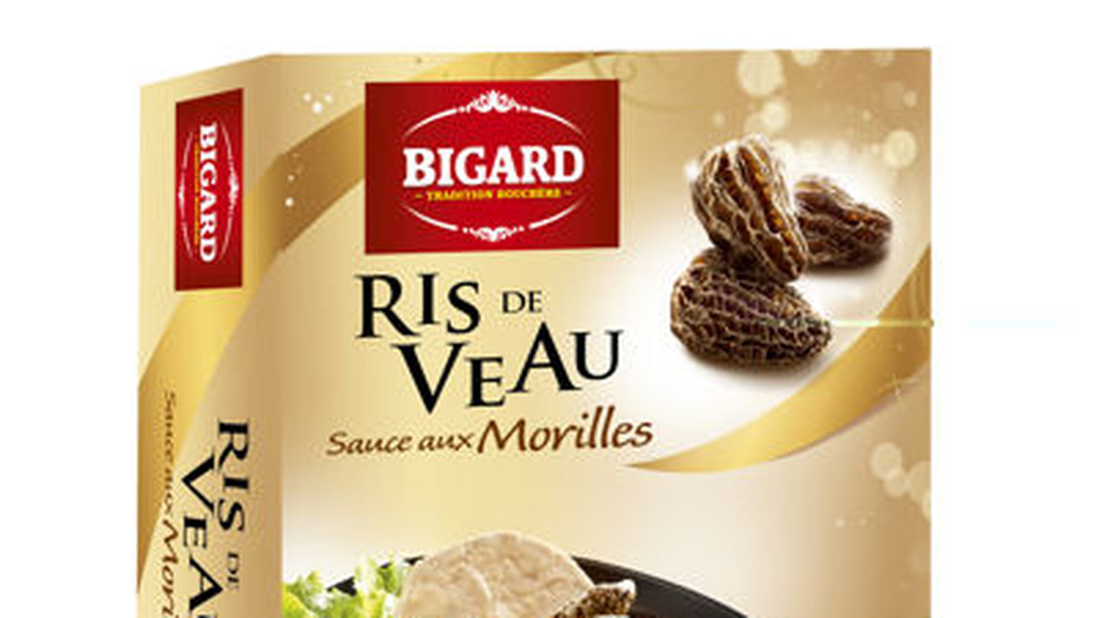 Ris de veau sauce aux morilles Bigard 