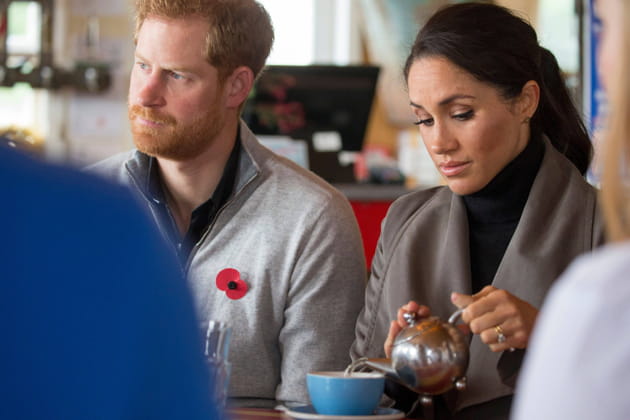 Le prince Harry et Meghan Markle lors d'une visite en Nouvelle-Z&eacute;lande, 28&nbsp;octobre 2018.