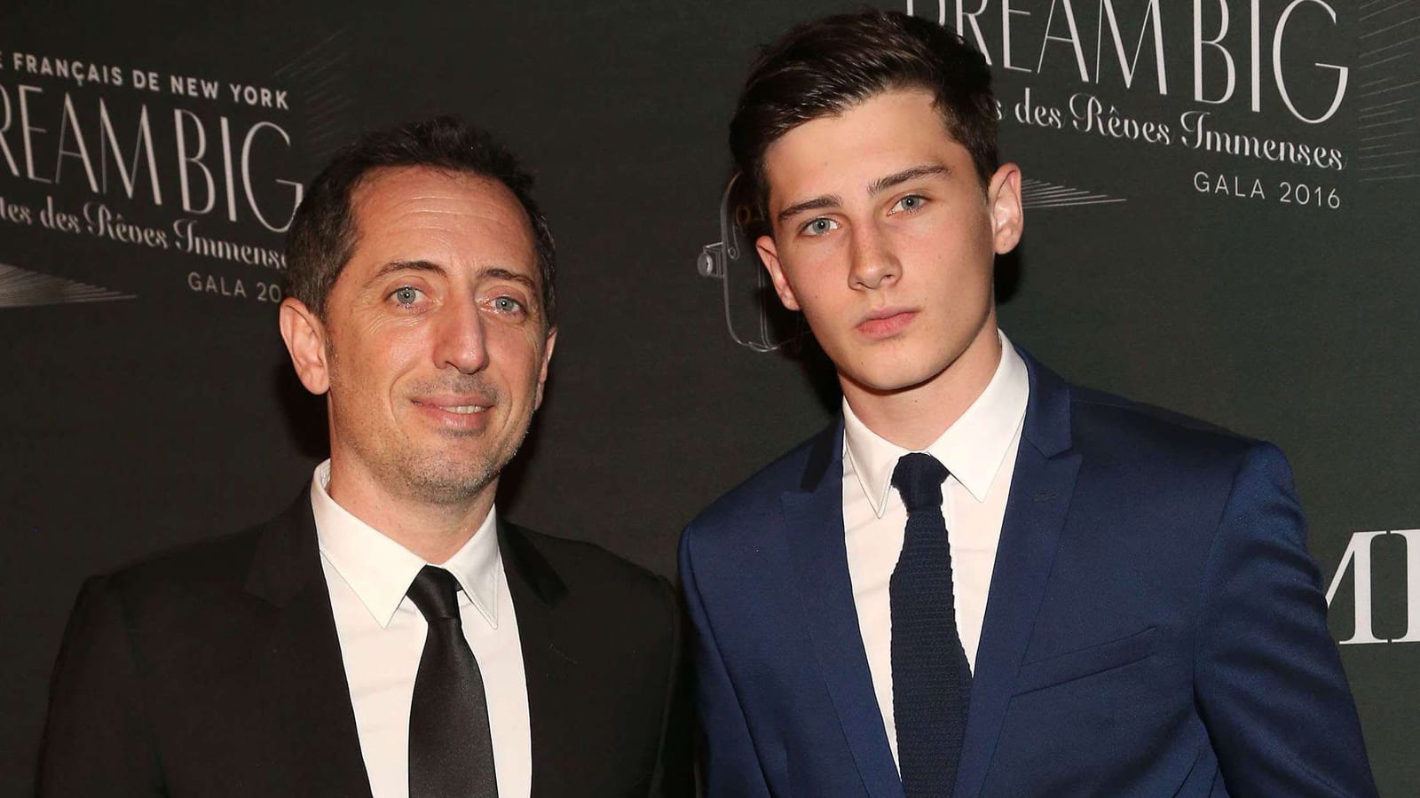 Gad Elmaleh et son fils Noé