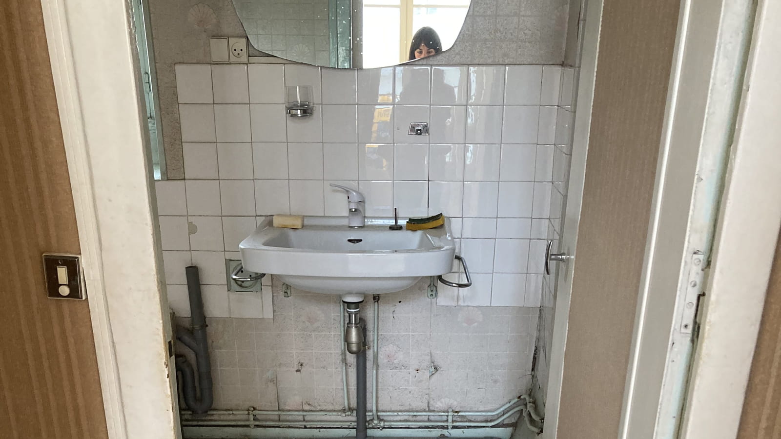 Salle de bains avant 