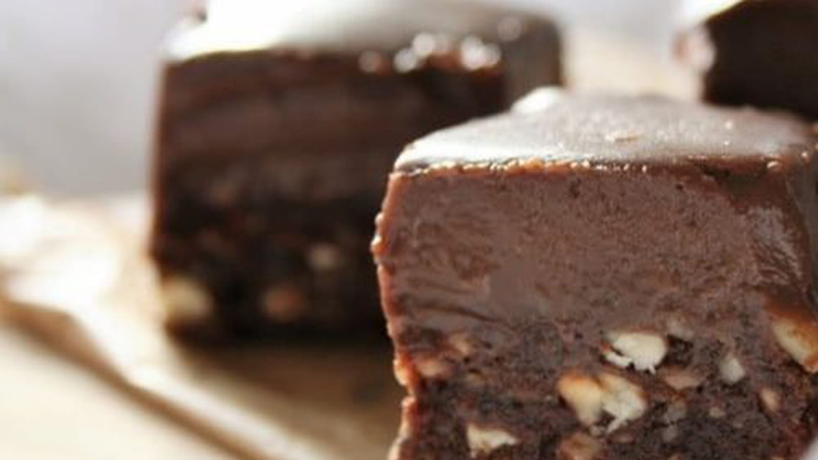 Bouchées chocolatées, noisettes, amandes sans gluten
