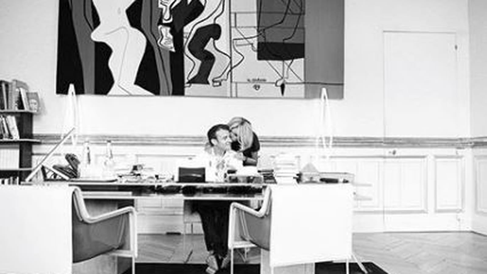  Emmanuel et Brigitte Macron 