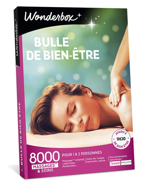 Bon pour un soin bien-&ecirc;tre, Wonderbox