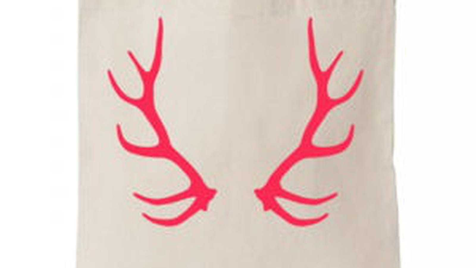 Tote bag motif bois de cerf de Oelwein