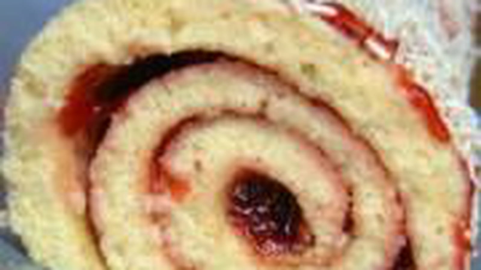 Gâteau roulé à la fraise