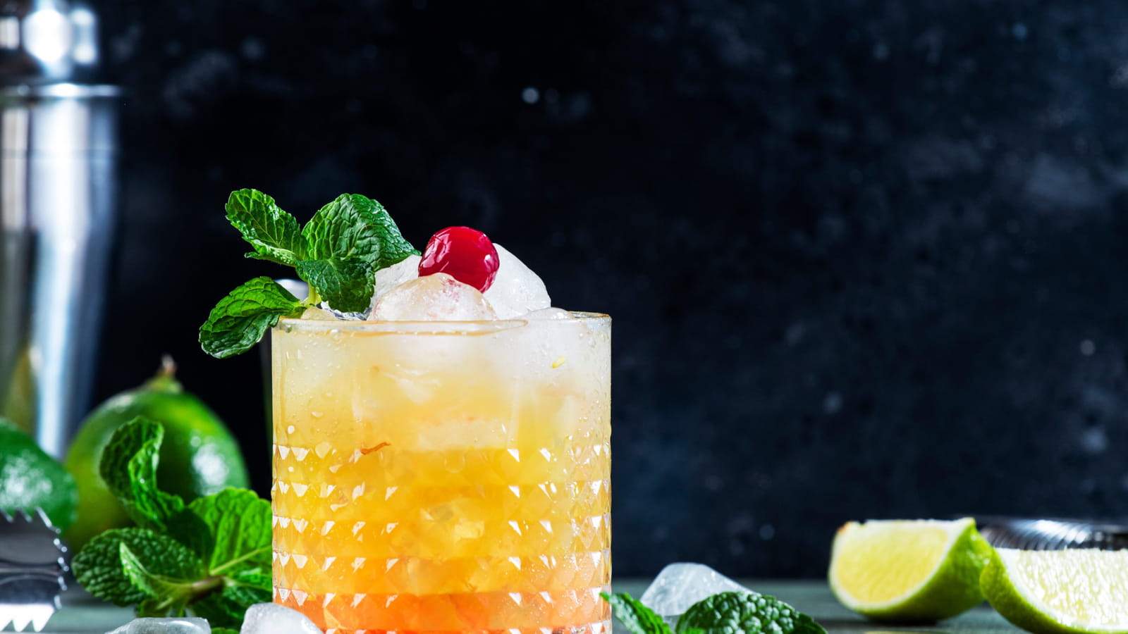 Cocktail Cendrillon à base d'agrumes