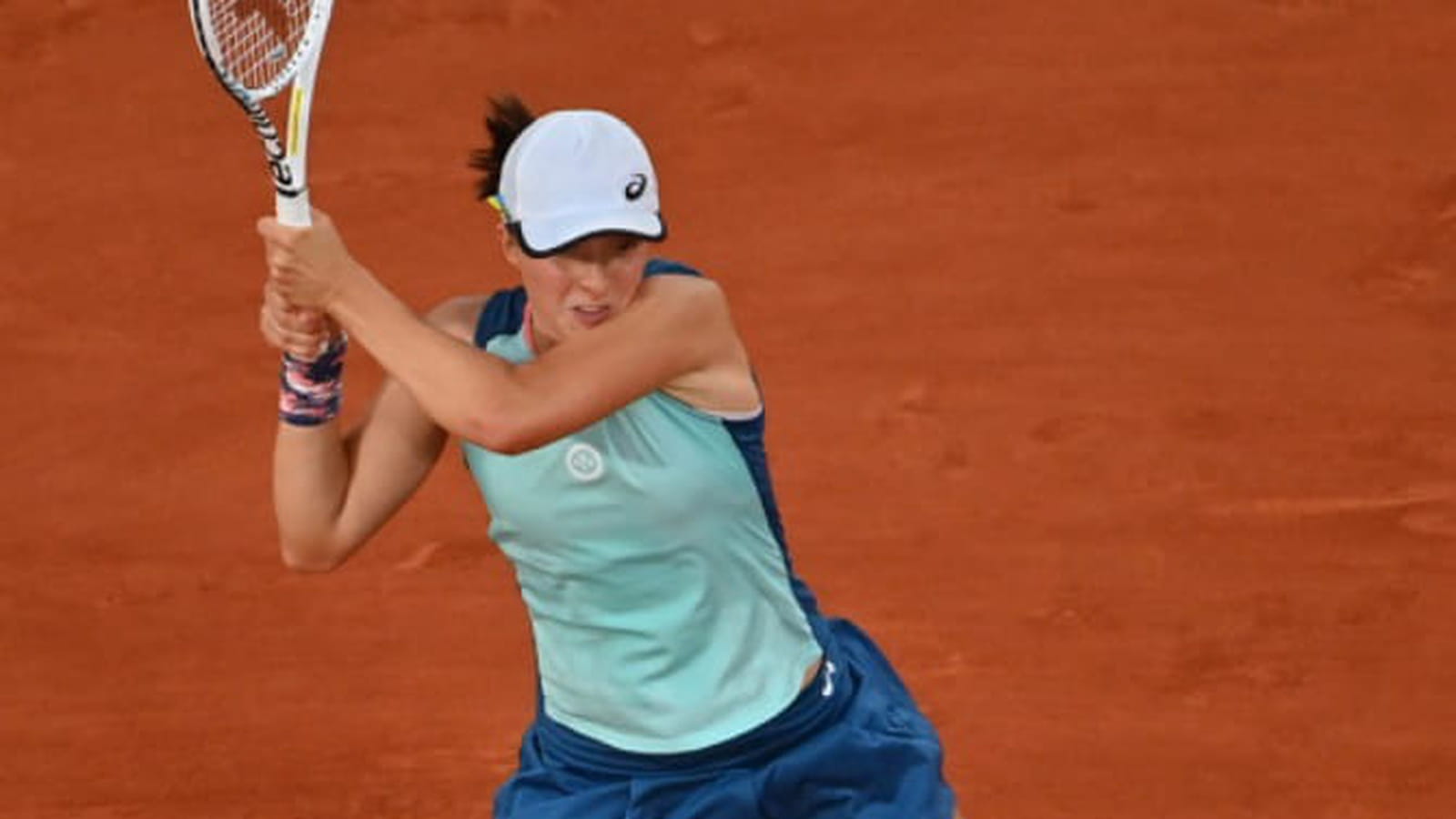 Iga Świątek à Roland-Garros en 2022