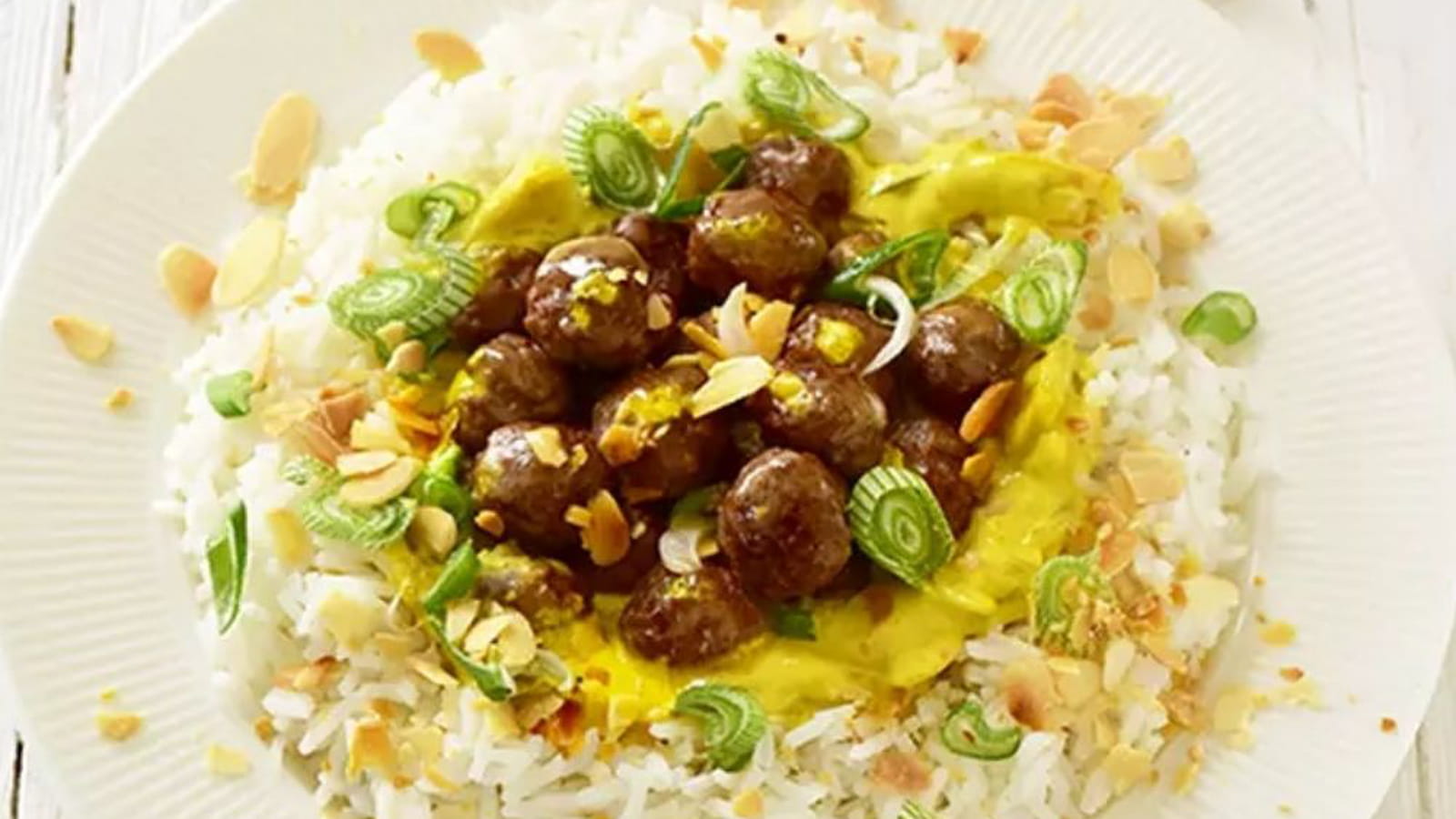 Boulettes en curry express