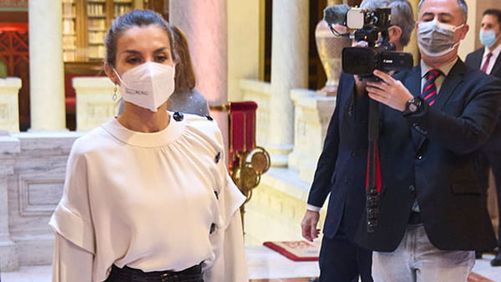 Letizia d'Espagne le 10 décembre 2021