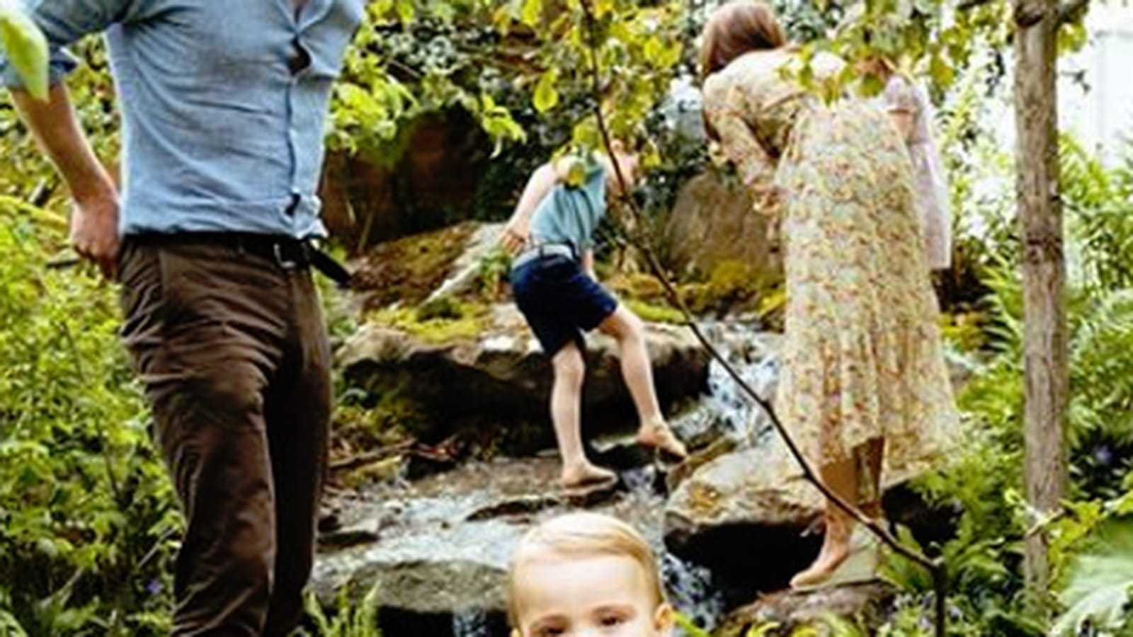 Prince William, Kate Middleton, George et Louis de Cambridge