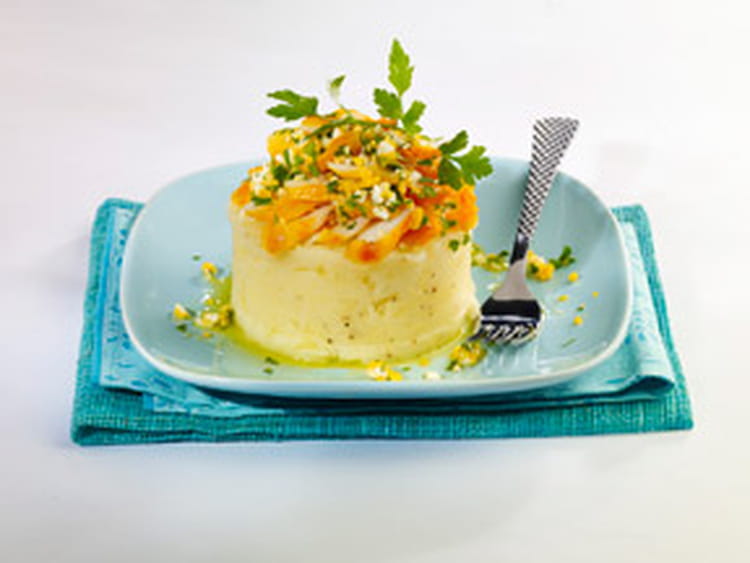 Recette de Parmentier de haddock aux pommes de terre