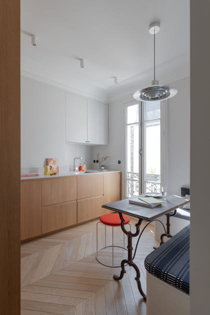 Apr&egrave;s&nbsp;: une cuisine plus claire qui va &agrave; l'essentiel