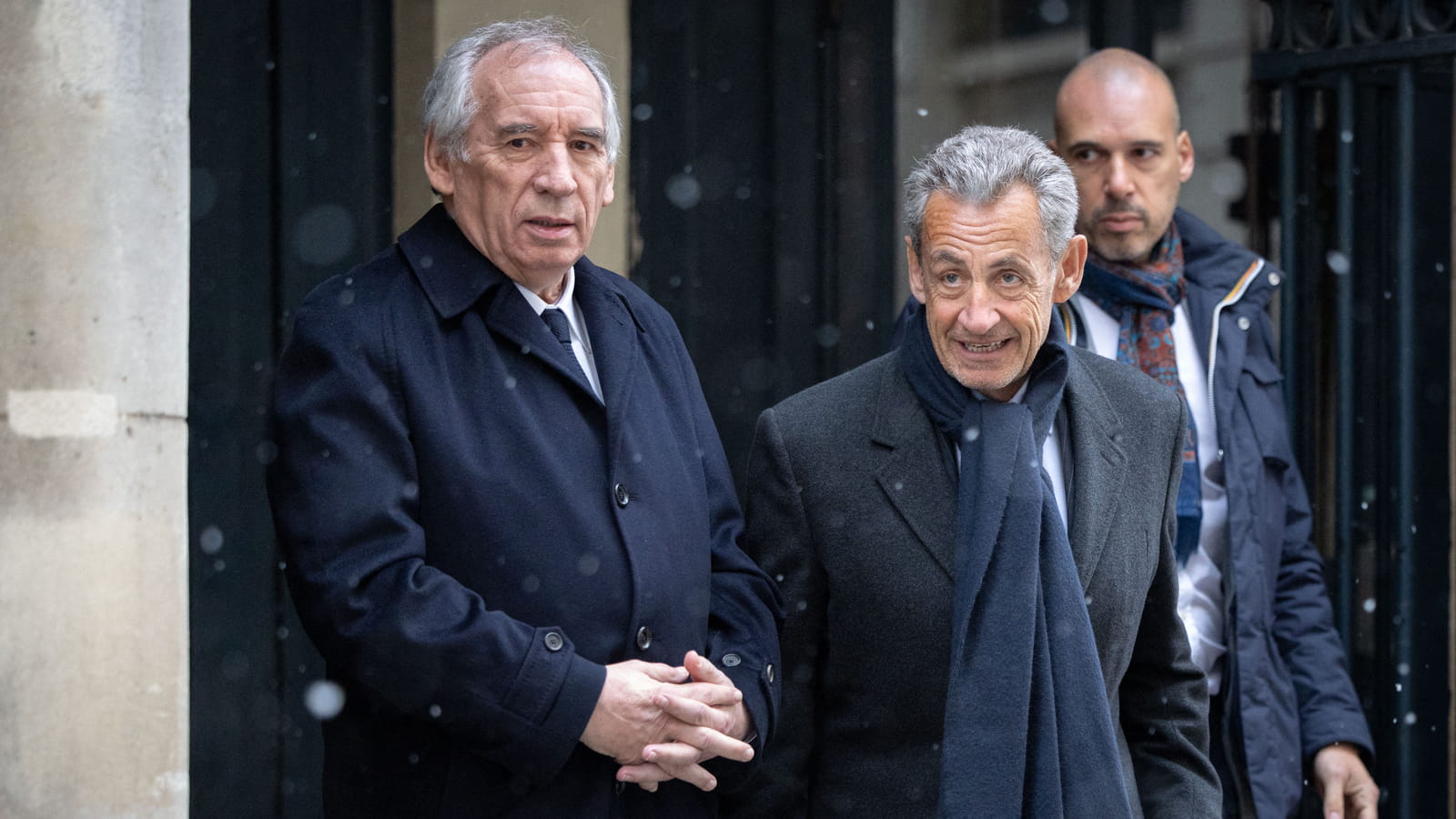 François Bayrou et Nicolas Sarkozy