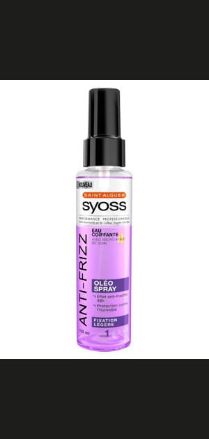 Le spray styling et soin de Saint Algue Syoss