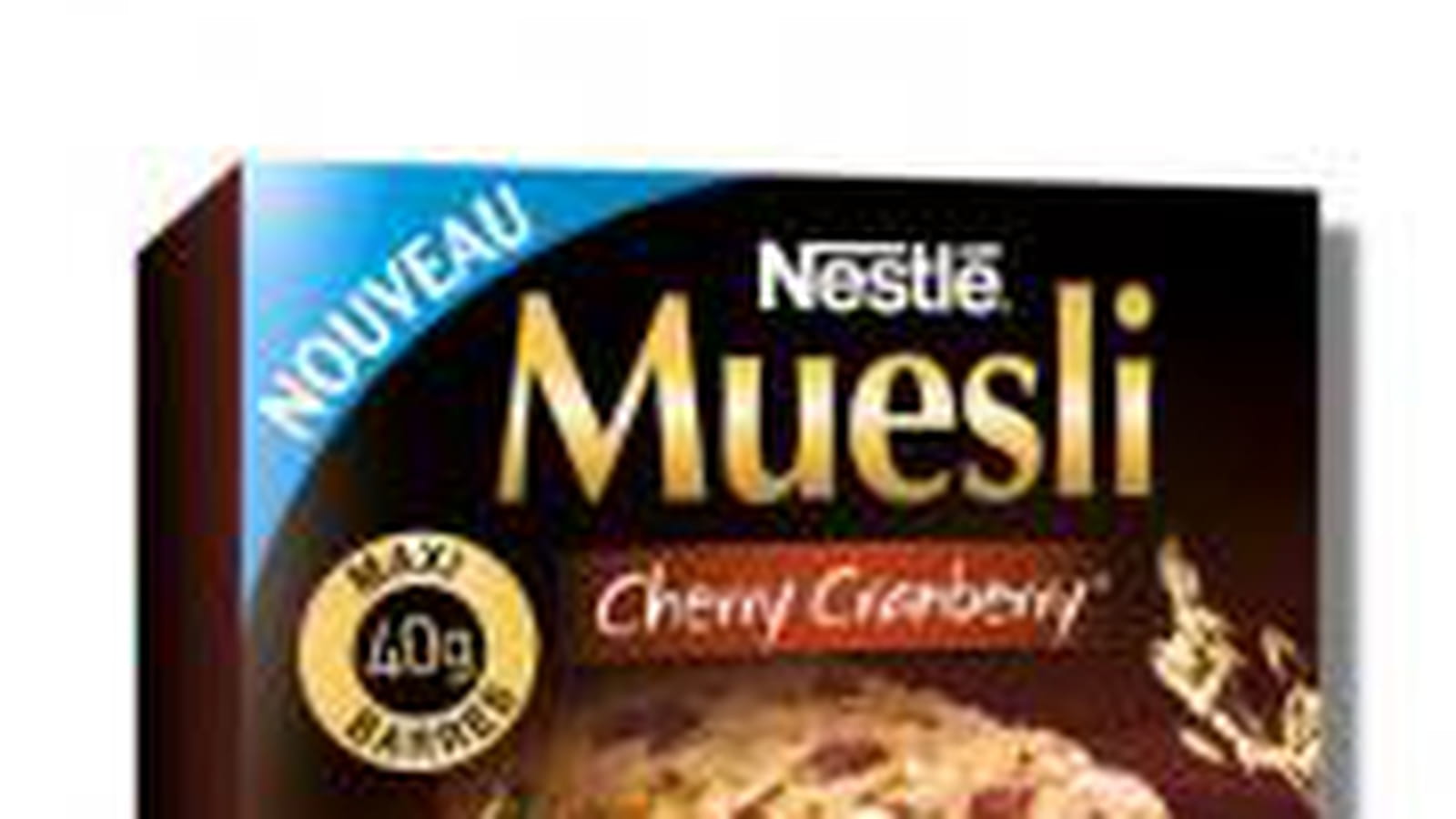 Les barres de céréales Muesli de Nestlé