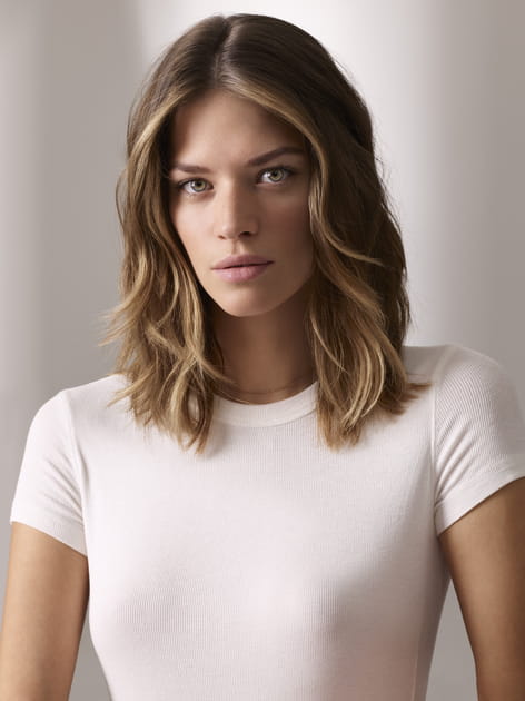 Carr&eacute; long naturel