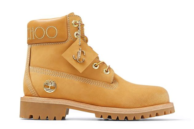 Bottines en cuir de Jimmy Choo x Timberland