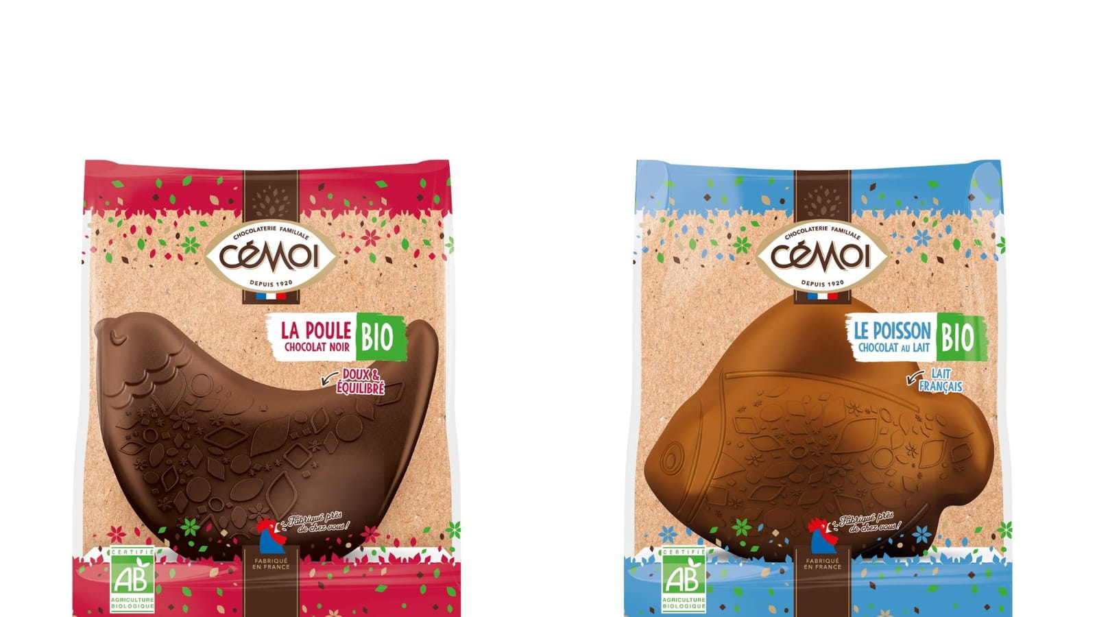 Les chocolats bio de Cémoi