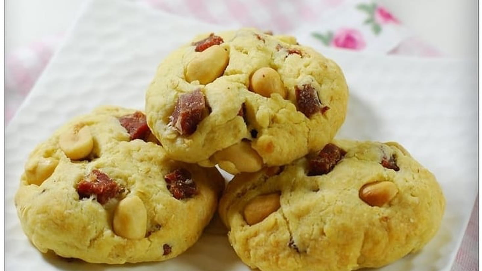 Cookies salés au saucisson