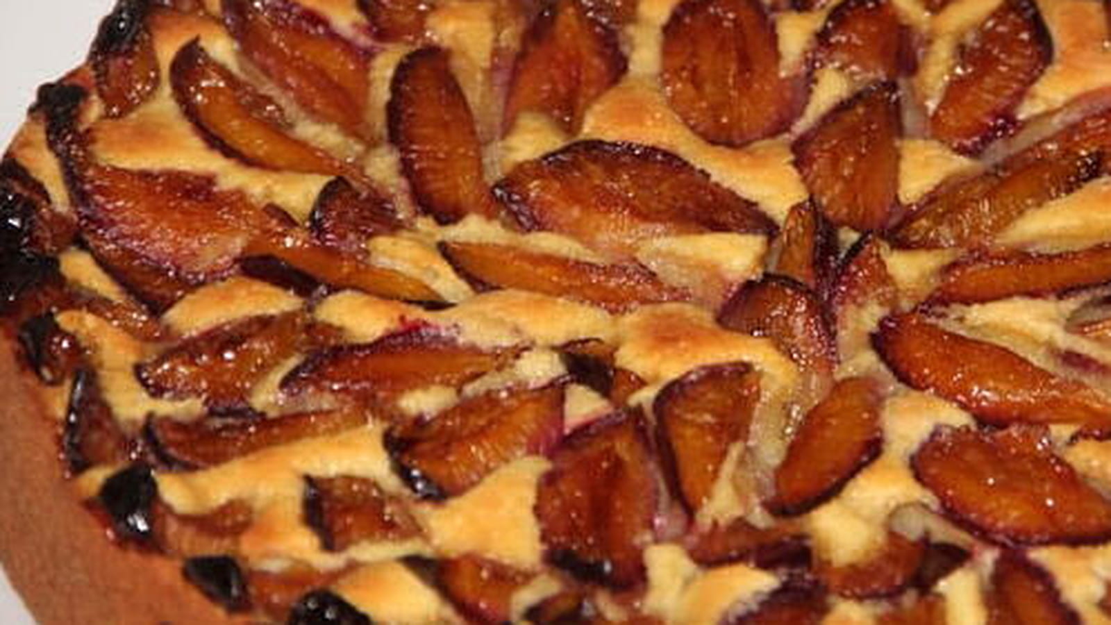 Gâteau moelleux aux quetsches