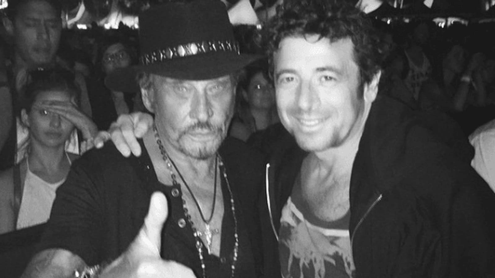 Avec Patrick Bruel