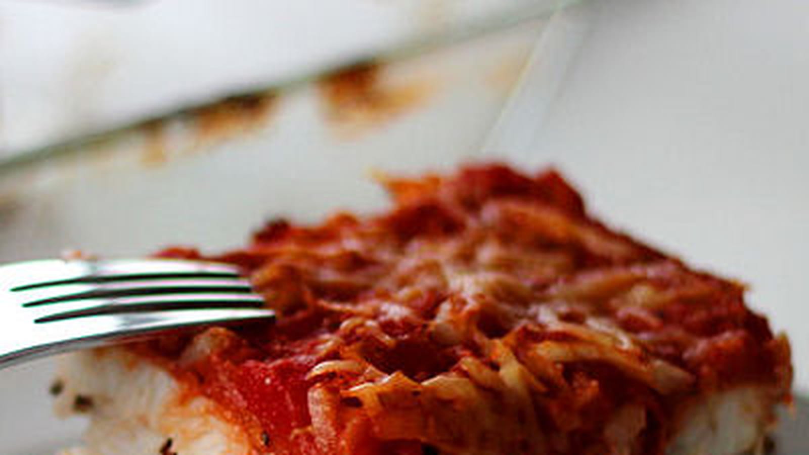 Gratin de julienne, riz et fenouil