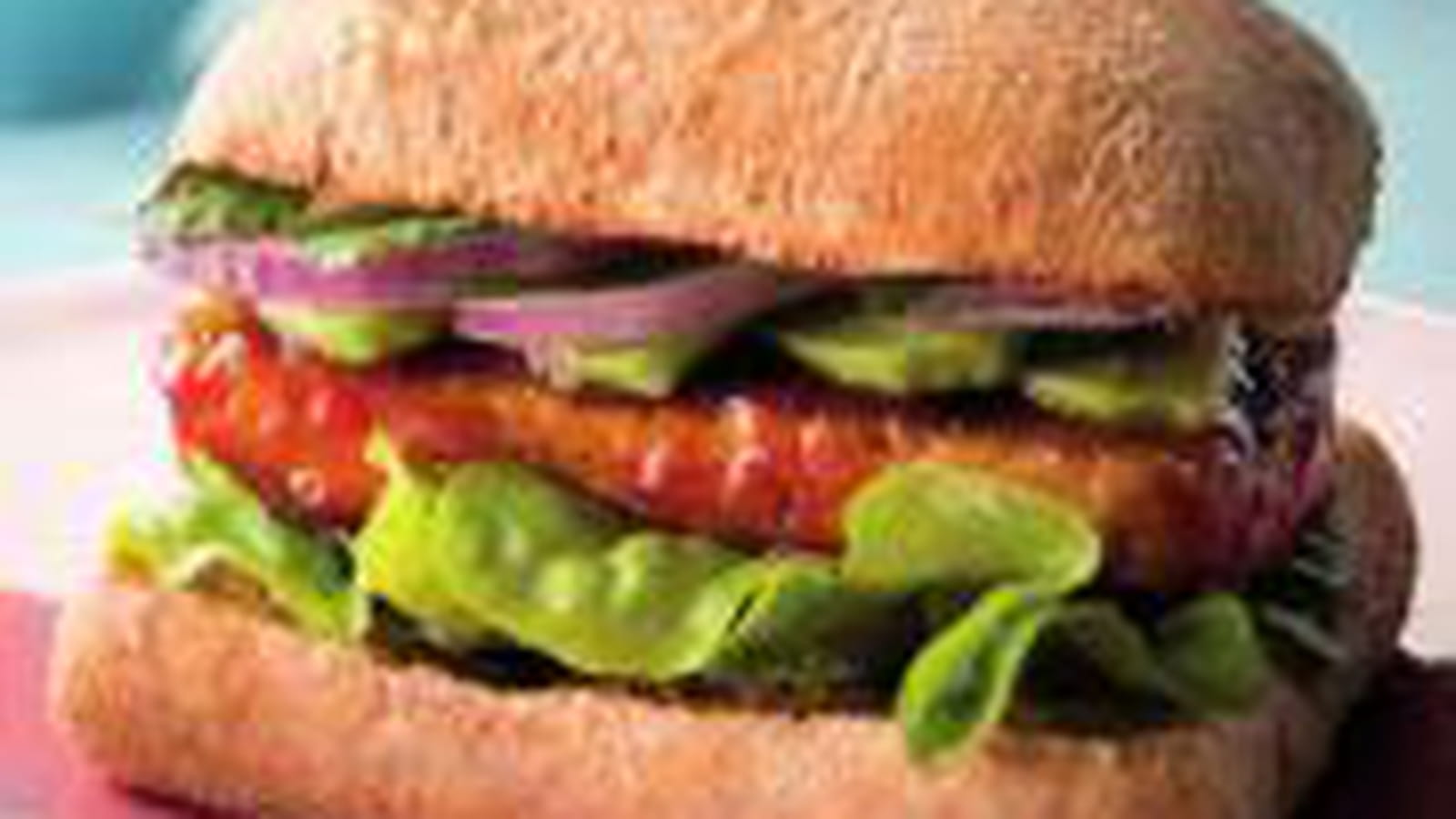 Burger végétarien au tofu