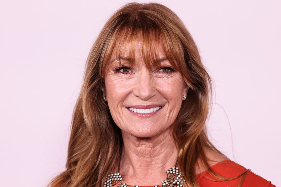 Jane Seymour, candide avec sa frange