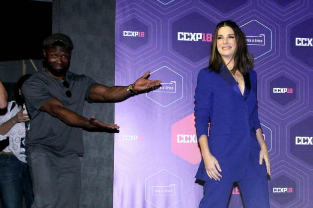 Sandra Bullock, accuellie comme il se doit au Comic Con Brésil