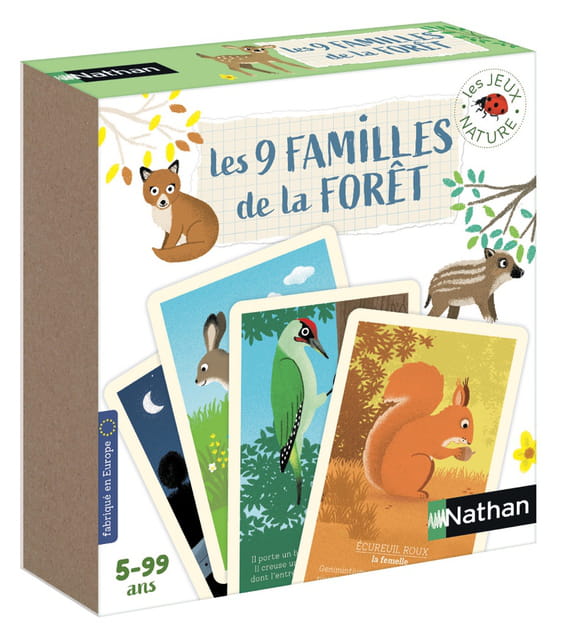Les 9 familles de la forêt, Nathan