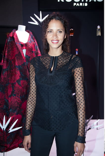 No&eacute;mie Lenoir au cocktail des 90 ans de Rochas
