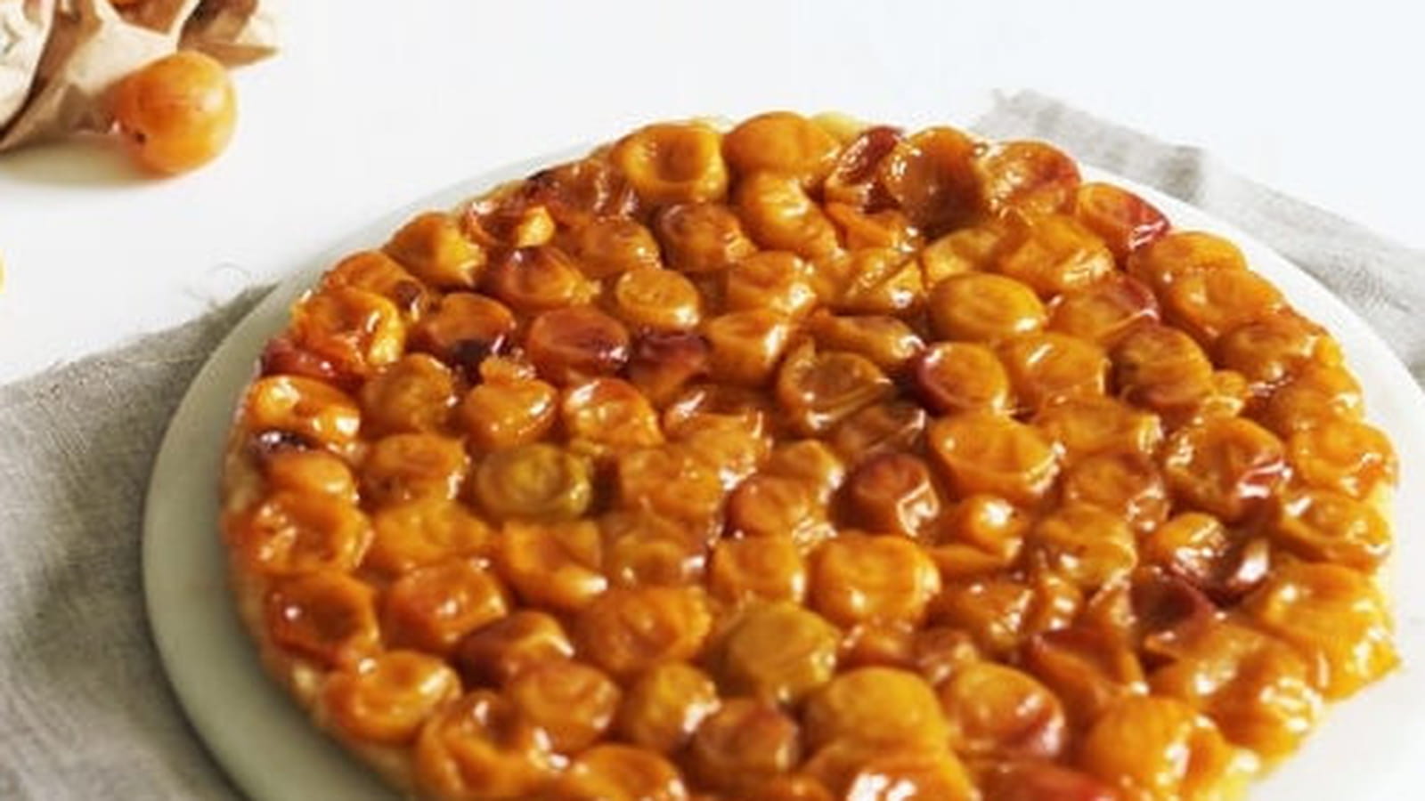 Tarte tatin aux mirabelles