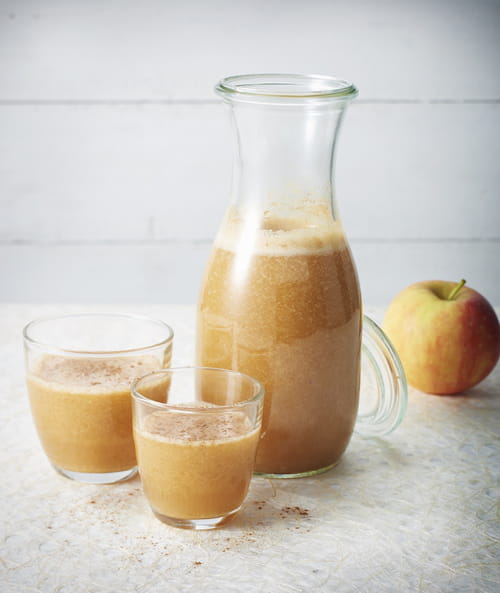jus de pomme, poire et cannelle