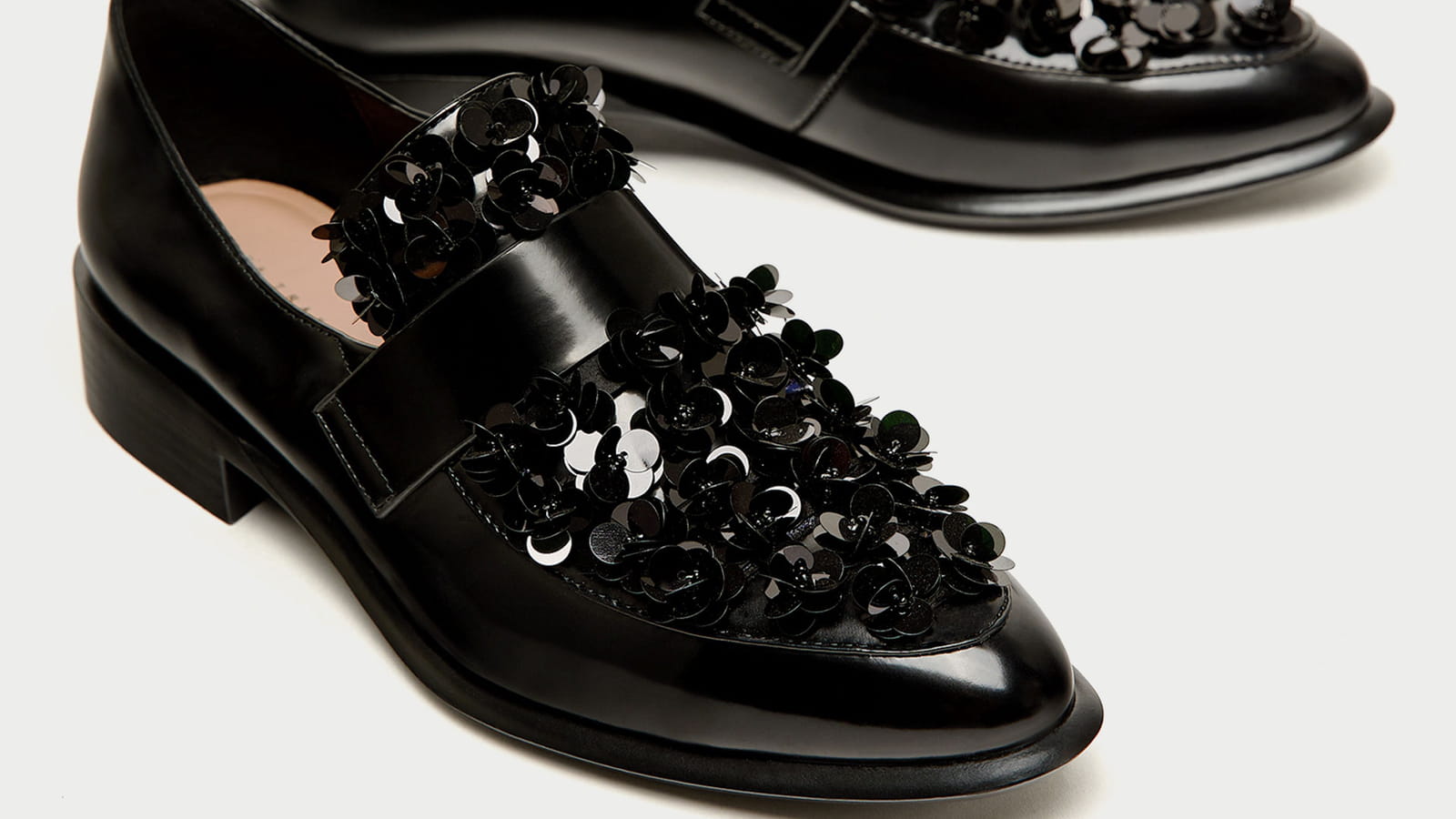Mocassins à sequins