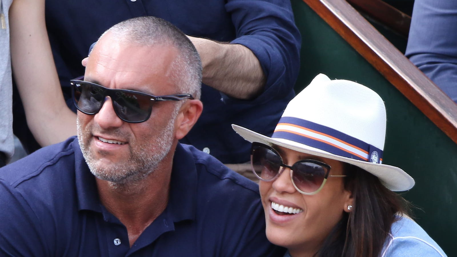 Amel Bent et son mari Patrick Antonelli