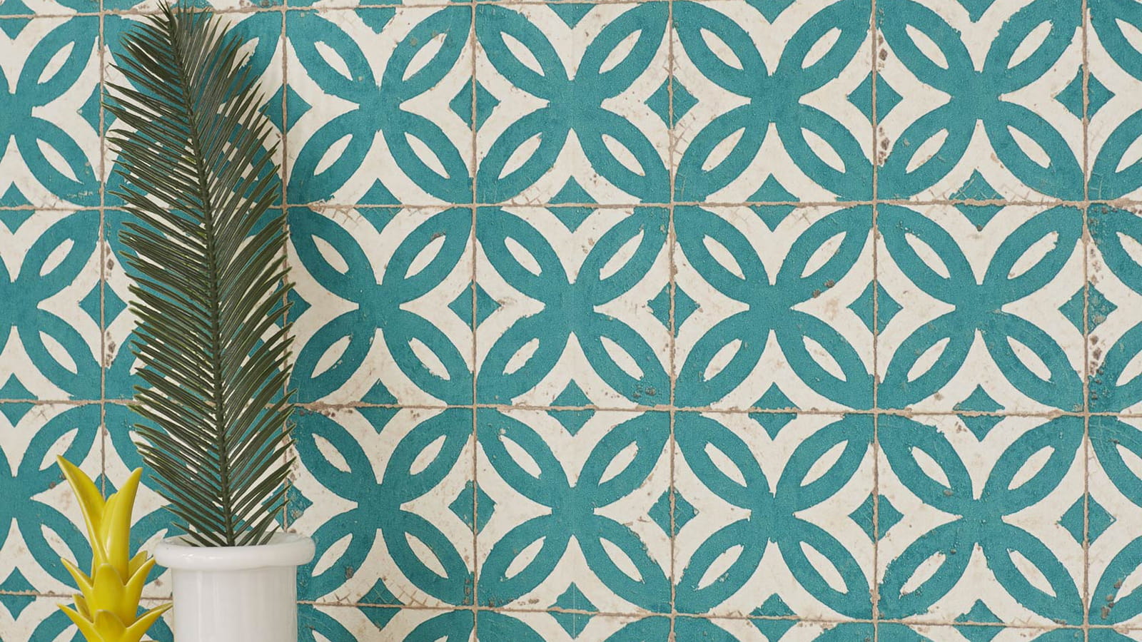Papier peint mosaïque Leroy Merlin