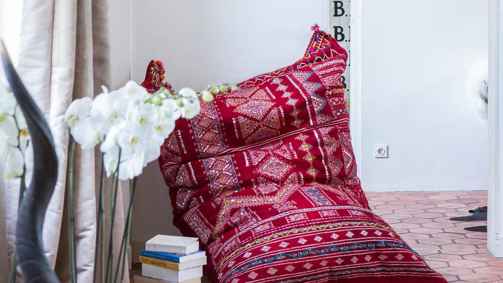 Coussin kilim