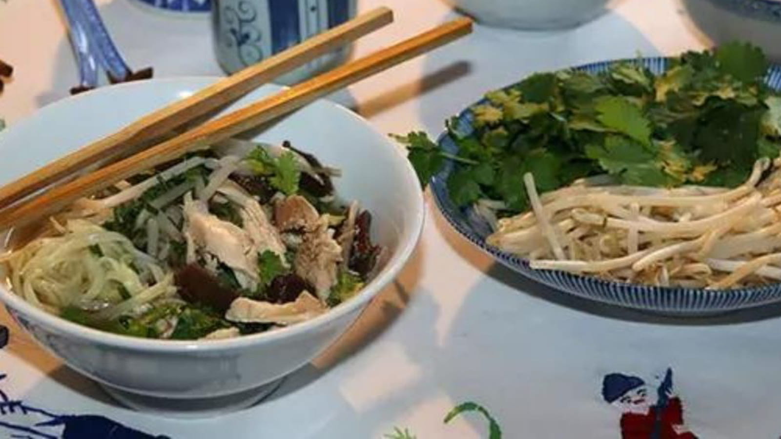 Phở gà, soupe vietnamienne au poulet