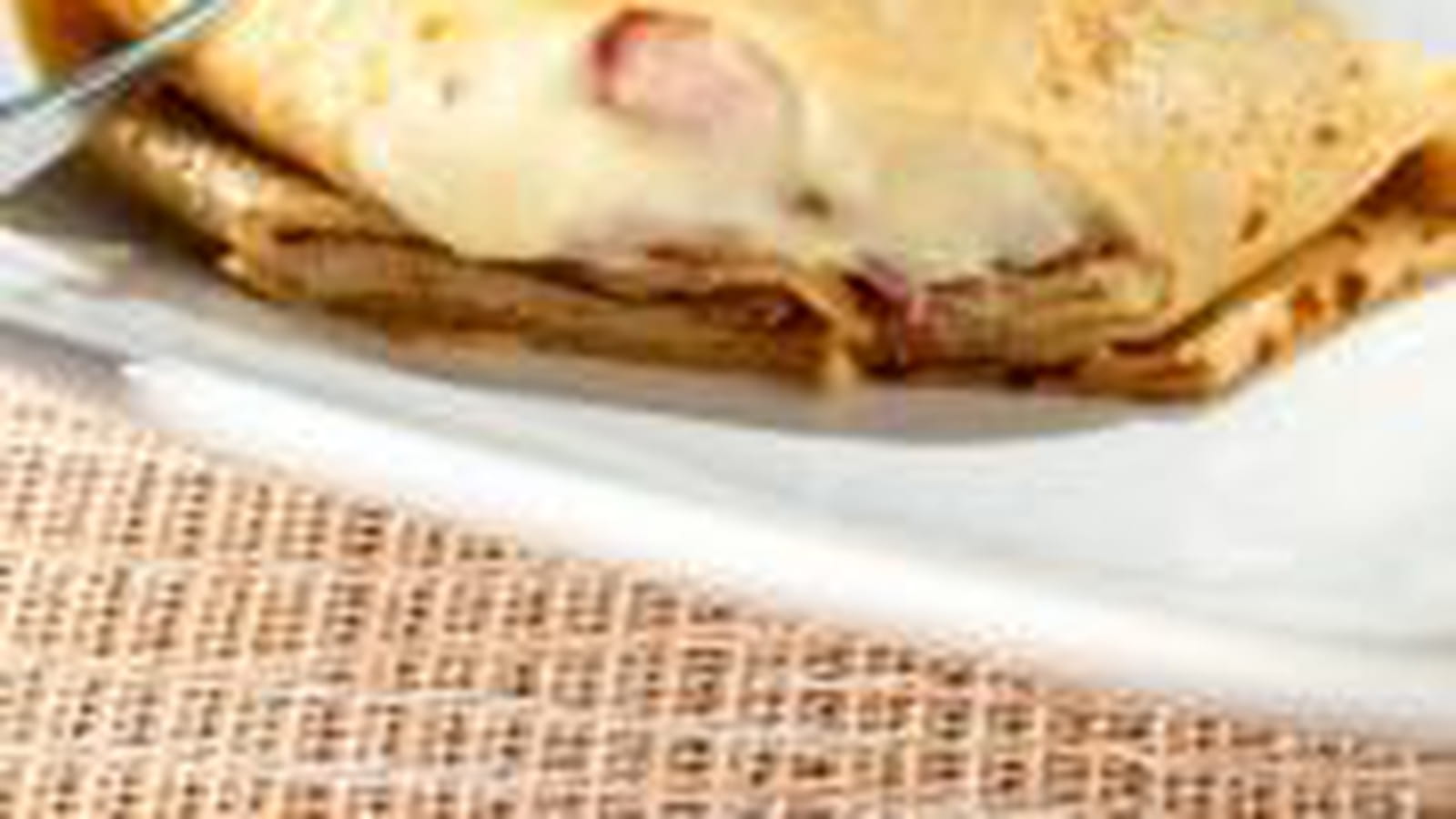 Crêpes Comté et jambon