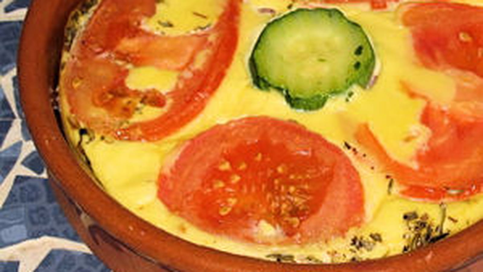 Flan à la tomate