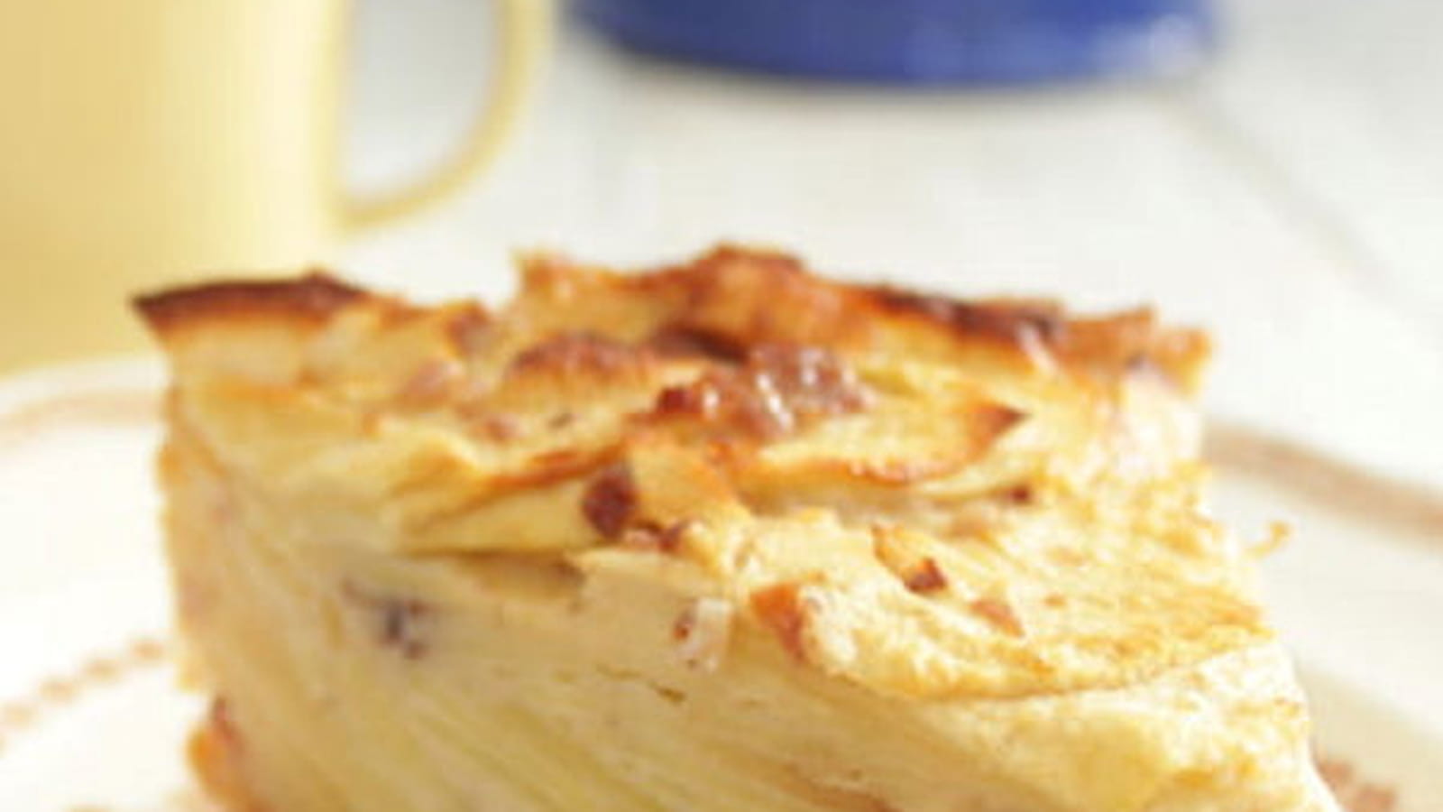 Gâteau invisible aux pommes, sans sucre ni beurre