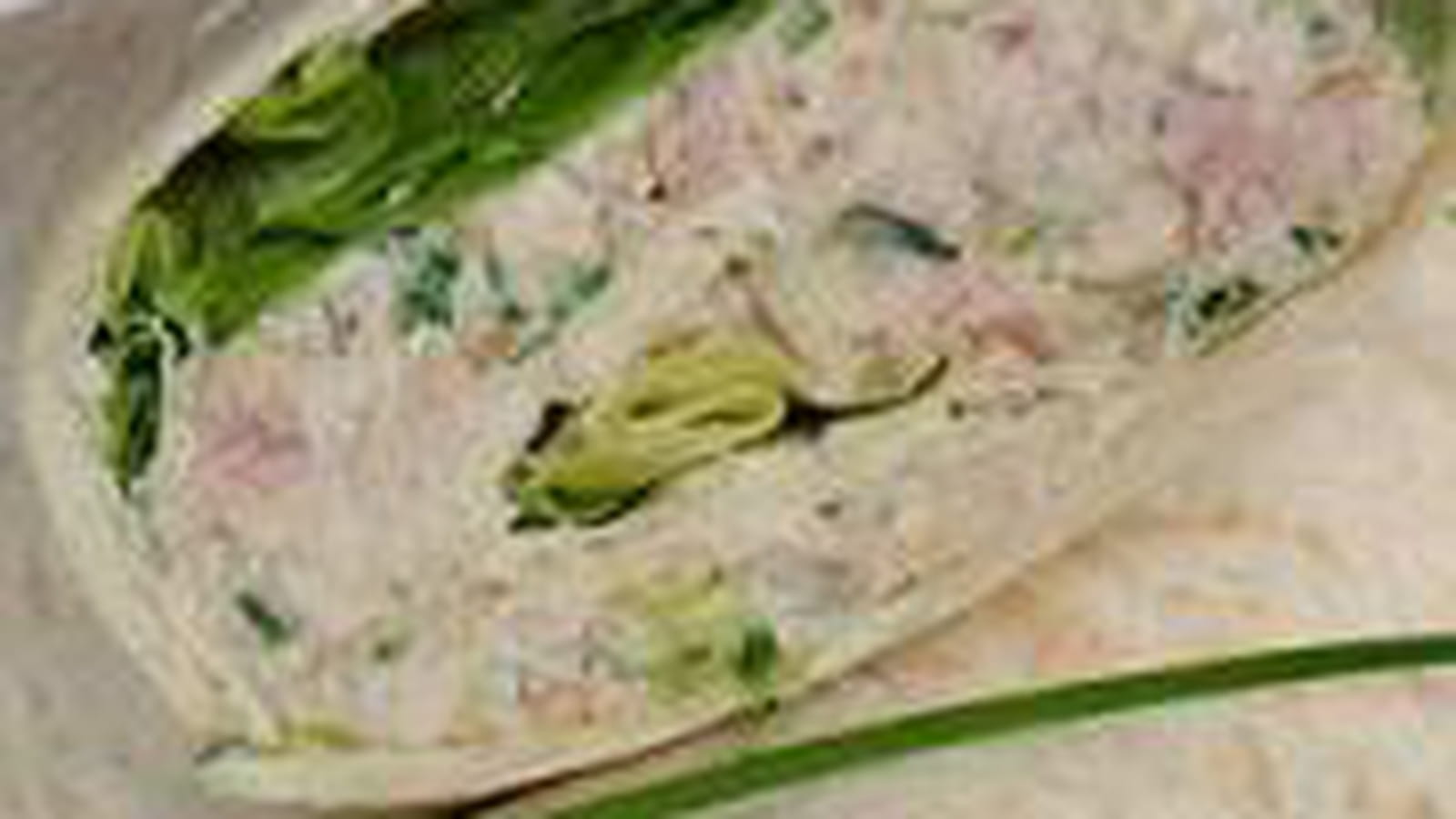 Wraps, ricotta, thon, curry