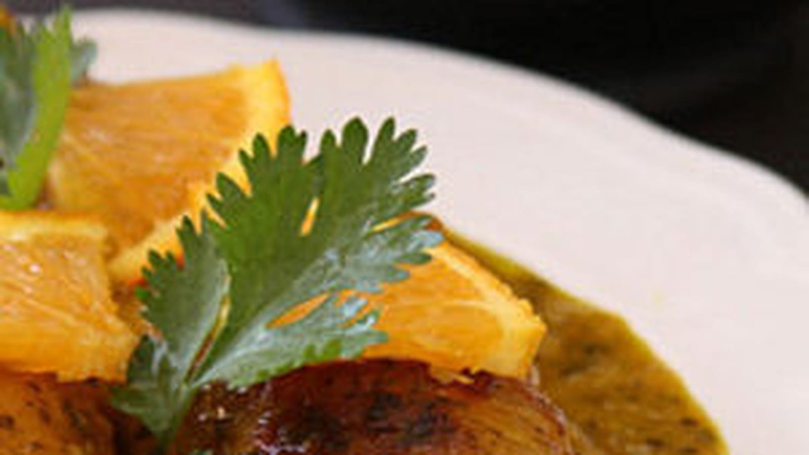 Poulet au jus d'orange