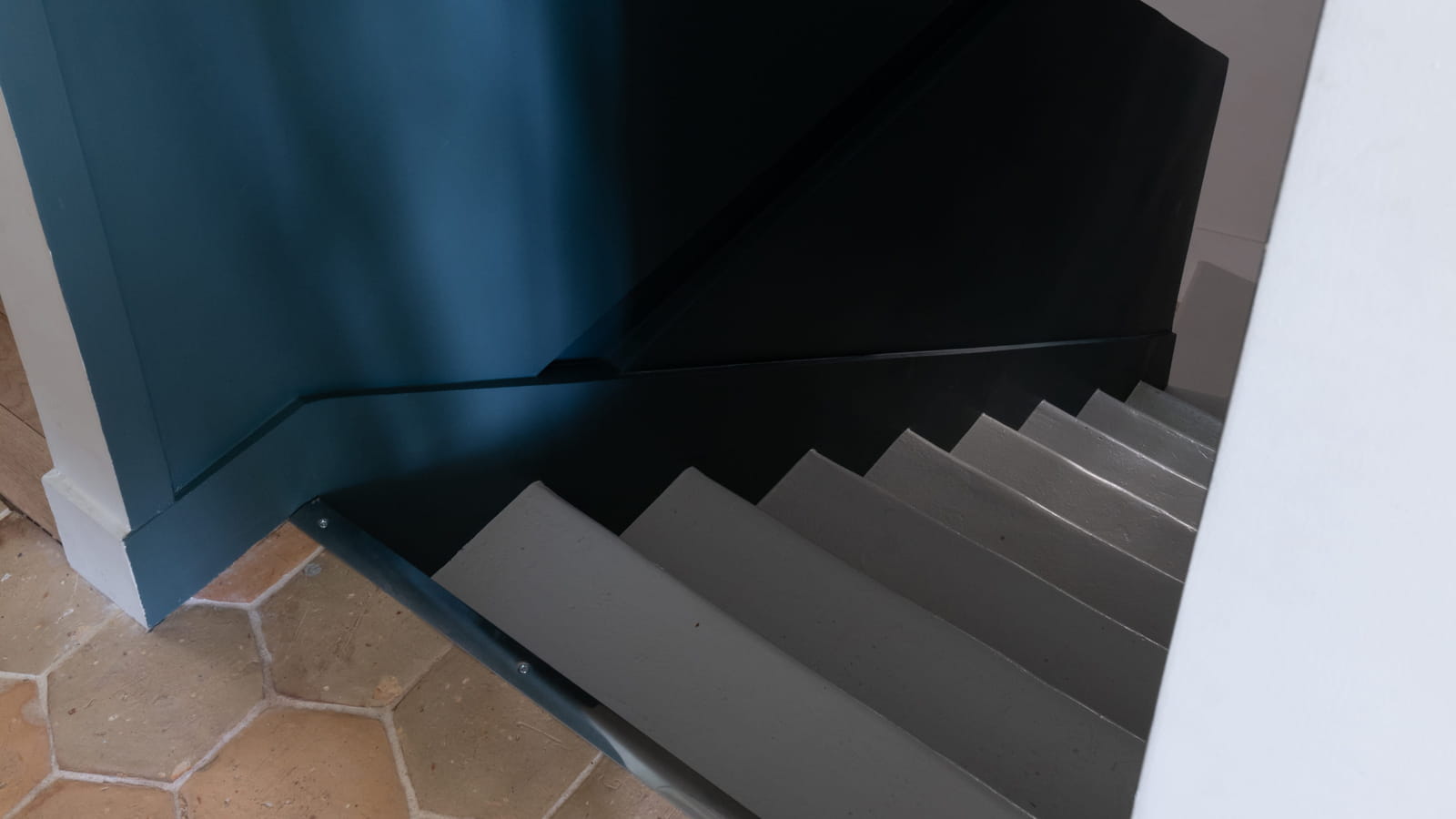 Escalier après