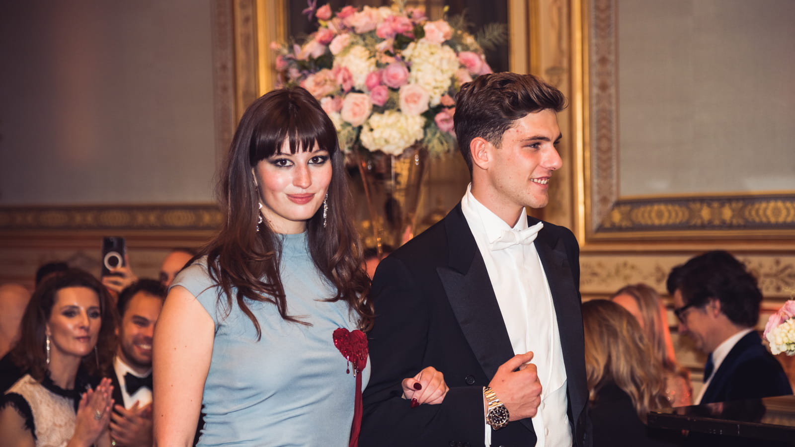 Annabel Zimmer et Ignacio de Borbon Diaz