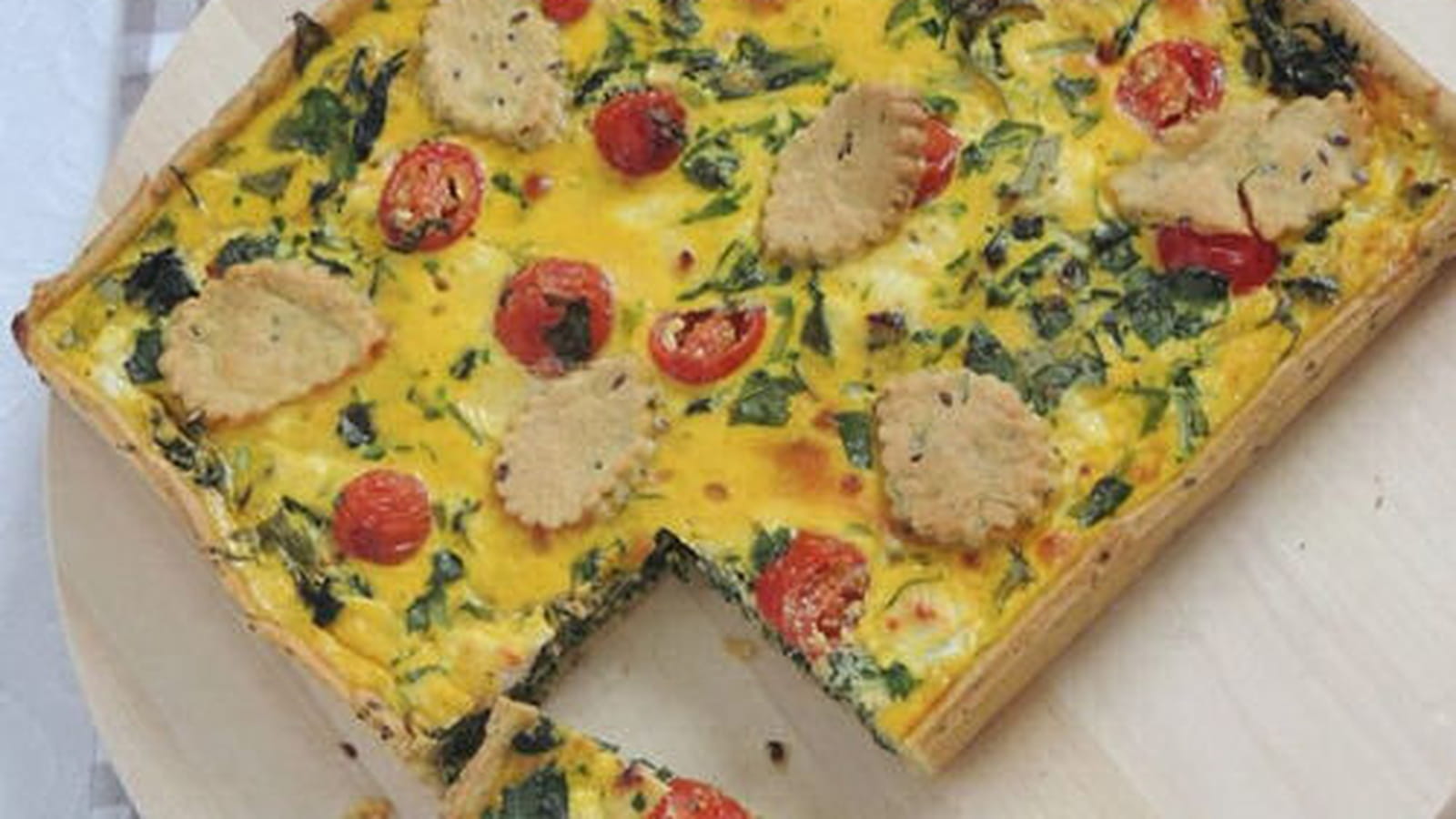 Tarte salée à l'ortie
